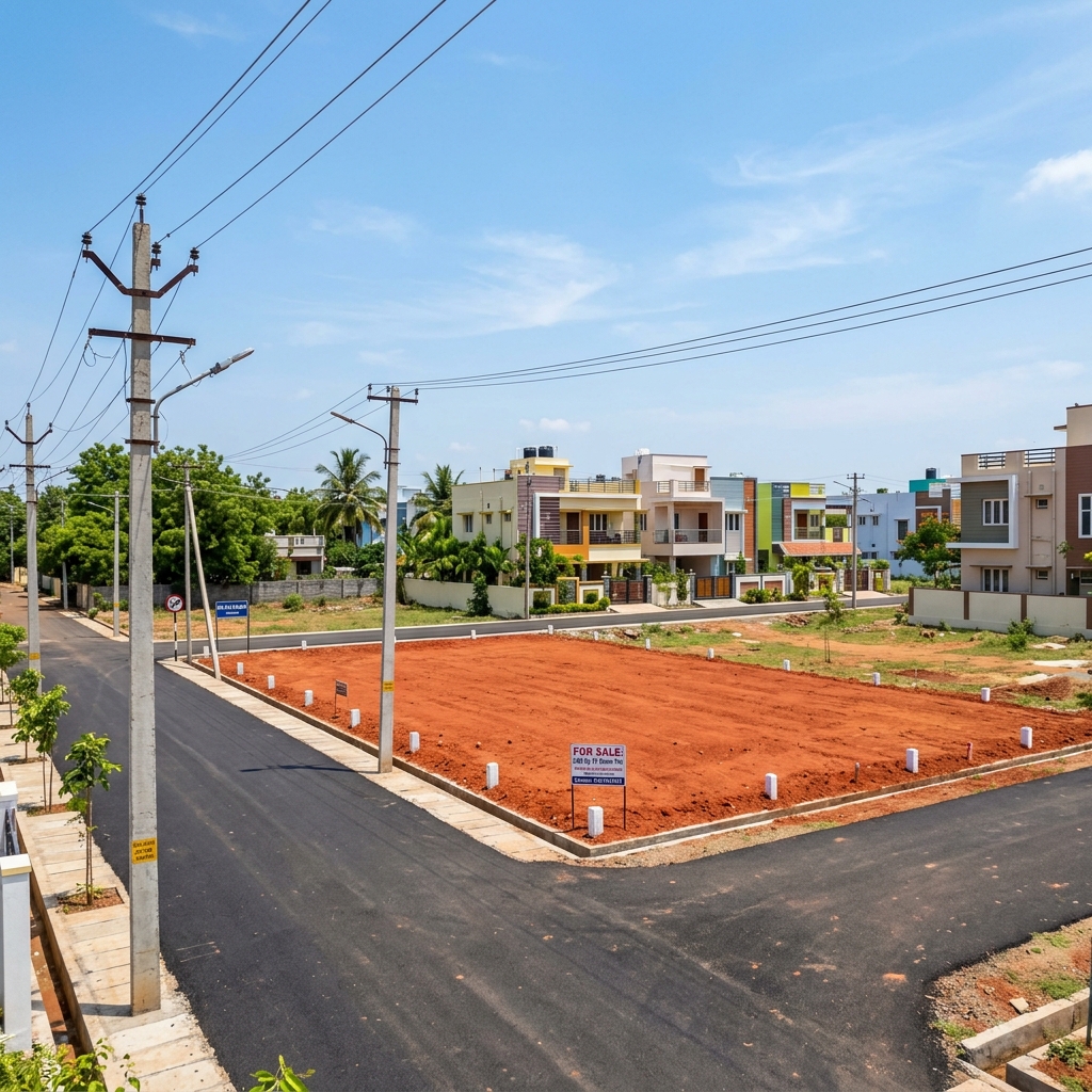 Budget Residential Plots Thiruporur