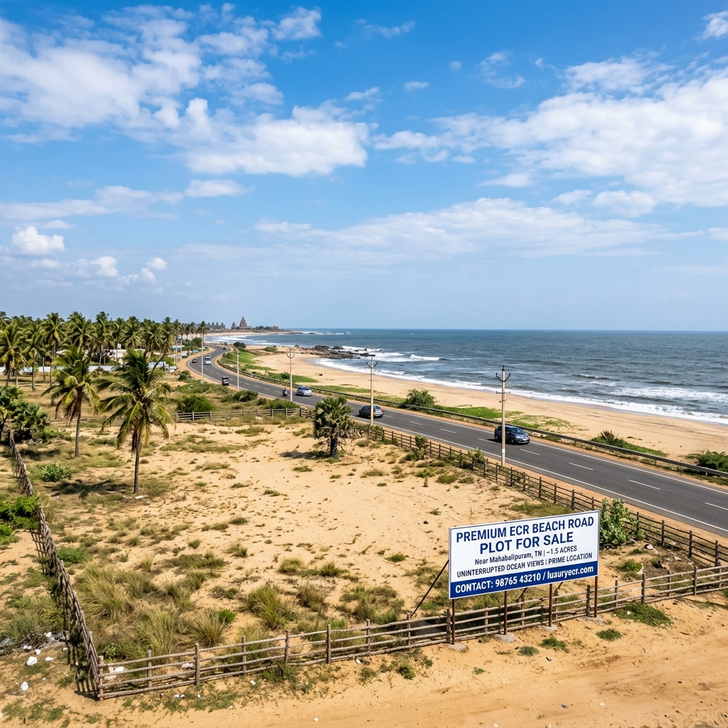 ECR Beach Road Plot Mahabalipuram